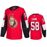 Maillot Hockey Ottawa Senators Maxime Lajoie Domicile Authentique Rouge