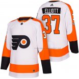 Maillot Hockey Philadelphia Flyers Brian Elliott Authentique Exterieur 2018 Blanc