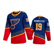 Maillot Hockey St. Louis Blues Alterner Alex Pietrangelo Stanley Cup Final Bleu