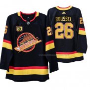 Maillot Hockey Vancouver Canucks Antoine Roussel 50 Anniversaire 90's Flying Skate Noir