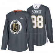 Maillot Hockey Vegas Golden Knights Nate Schmidt New Season Practice Gris