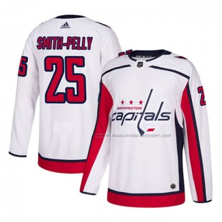 Maillot Hockey Washington Capitals Devante Smith Pelly Authentique Exterieur Blanc