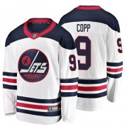 Maillot Hockey Winnipeg Jets Andrew Copp Heritage Breakaway Blanc