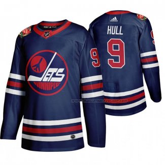 Maillot Hockey Winnipeg Jets Bobby Hull Heritage Classic 2019-20 Bleu