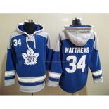 Veste a Capuche Toronto Maple Leafs Auston Matthews Bleu