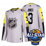 Maillot Hockey 2018 All Star Columbus Blue Jackets Seth Jones Authentique Gris