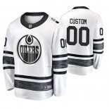 Maillot Hockey 2019 All Star Edmonton Oilers Personnalise Blanc