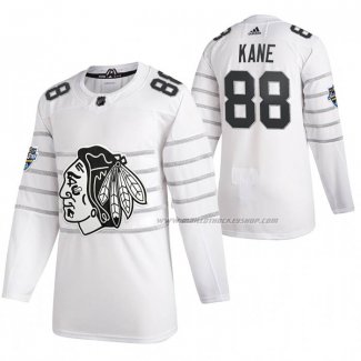 Maillot Hockey 2020 All Star Chicago Blackhawks Patrick Kane Authentique Blanc