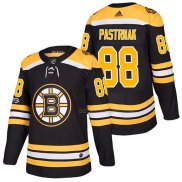 Maillot Hockey Boston Bruins David Pastrnak Domicile Authentique 2018 Noir