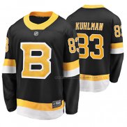 Maillot Hockey Boston Bruins Karson Kuhlman Alterner Premier Breakaway Noir