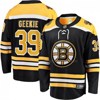 Maillot Hockey Boston Bruins Morgan Geekie Domicile Breakaway Noir