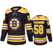 Maillot Hockey Boston Bruins Urho Vaakanainen Domicile Noir