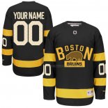 Maillot Hockey Boston Bruinss Personnalise Authentique Noir
