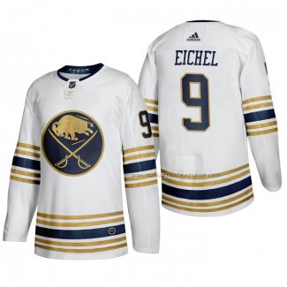 Maillot Hockey Buffalo Sabres Jack Eichel Tercera Blanc