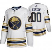 Maillot Hockey Buffalo Sabres Personnalise Tercera Blanc