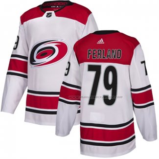 Maillot Hockey Carolina Hurricanes Micheal Ferland Exterieur Authentique Blanc