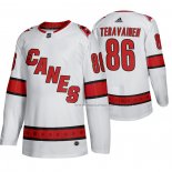 Maillot Hockey Carolina Hurricanes Teuvo Teravainen Exterieur Authentique Blanc