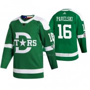 Maillot Hockey Dallas Stars Joe Pavelski 2020 Winter Classic Vert