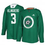 Maillot Hockey Dallas Stars John Klingberg New Season Practice Vert