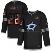 Maillot Hockey Dallas Stars Stephen Johns 2020 USA Flag Noir