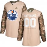 Maillot Hockey Edmonton Oilers Personnalise Authentique 2017 Veterans Day Camouflage