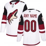 Maillot Hockey Enfant Arizona Coyotes Personnalise Exterieur Blanc