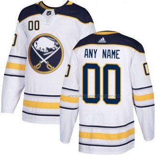 Maillot Hockey Enfant Buffalo Sabres Personnalise Exterieur Blanc