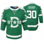 Maillot Hockey Enfant Dallas Stars Ben Bishop Replica Joueur 2020 Winter Classic Vert