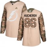 Maillot Hockey Enfant Tampa Bay Lightning Nikita Kucherov Authentique 2017 Veterans Day Camouflage