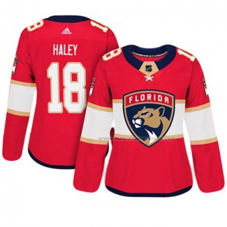 Maillot Hockey Femme Florida Panthers Micheal Haley Adizero Joueur Domicile Rouge