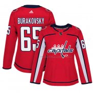 Maillot Hockey Femme Washington Capitals Andre Burakovsky Domicile Authentique Joueur Rouge