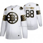 Maillot Hockey Golden Edition Boston Bruins David Pastrnak Limited Blanc