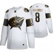 Maillot Hockey Golden Edition Columbus Blue Jackets Zach Werenski Authentique Blanc