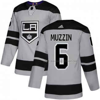 Maillot Hockey Los Angeles Kings Jake Muzzin Alterner Authentique Gris