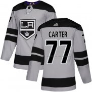 Maillot Hockey Los Angeles Kings Jeff Carter Alterner Authentique Gris