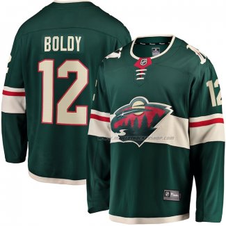 Maillot Hockey Minnesota Wild Matthew Boldy Domicile Breakaway Vert