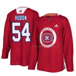 Maillot Hockey Montreal Canadiens Charles Hudon New Season Practice Rouge