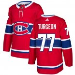 Maillot Hockey Montreal Canadiens Pierre Turgeon Domicile Authentique Rouge