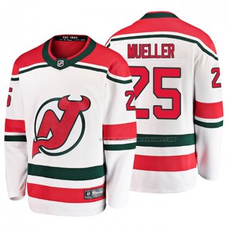 Maillot Hockey New Jersey Devils Mirco Mueller Alterner Breakaway Blanc