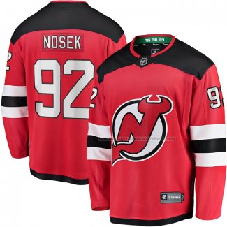 Maillot Hockey New Jersey Devils Tomas Nosek Domicile Breakaway Rouge