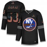 Maillot Hockey New York Islanders Casey Cizikas 2020 USA Flag Noir