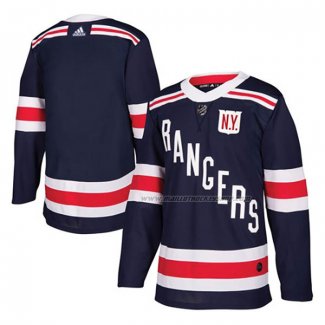 Maillot Hockey New York Rangers Blank 2018 Winter Classic Bleu