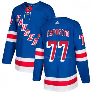 Maillot Hockey New York Rangers Phil Esposito Domicile Authentique Bleu