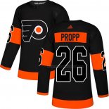 Maillot Hockey Philadelphia Flyers Brian Propp Alterner Authentique Noir