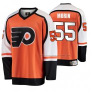 Maillot Hockey Philadelphia Flyers Samuel Morin Premier Breakaway Retired Orange