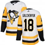 Maillot Hockey Pittsburgh Penguins Alex Galchenyuk Road Authentique Blanc