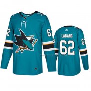 Maillot Hockey San Jose Sharks Kevin Labanc Domicile Vert