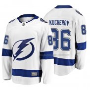 Maillot Hockey Tampa Bay Lightning Nikita Kucherov 2019 Exterieur Breakaway Blanc