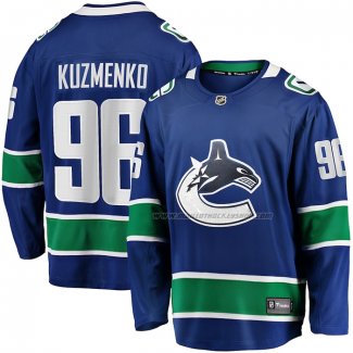 Maillot Hockey Vancouver Canucks Andrei Kuzmenko Domicile Breakaway Bleu