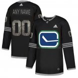 Maillot Hockey Vancouver Canucks Black Shadow Noir Personnalise